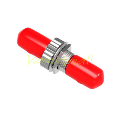 100x ST-ST /PC Coupler Single mode Simplex Fiber Optic Adapter Connector