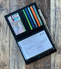 Men's Hipster Bifold Genuine Leather Multi-Card ID Holder European Wallet New