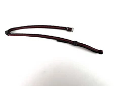 Vintage Black & Red Camera Wrist Strap