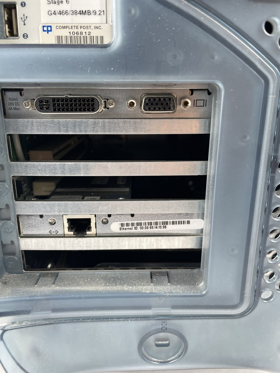 Apple Power Mac G4 graphite tower M5183 466MhZ | eBay