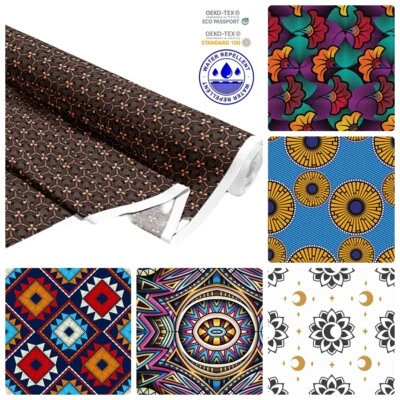 STOFFSHOP OXFORD Bedruckt Polyester Stoff Wasserdicht Meterware Outdoorstoff- Dekorativ 2