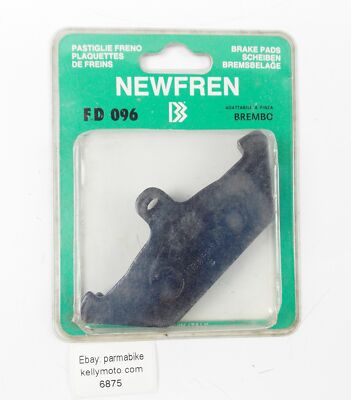 NEWFREN IPERCO 1985-1989 CAGIVA ELEFANT 650cc DISC BRAKE PADS FD 096 7.299.00