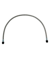 4an Nitrous Oxidefuel Line 2 Ft Stainless Steel Braided Black Ends