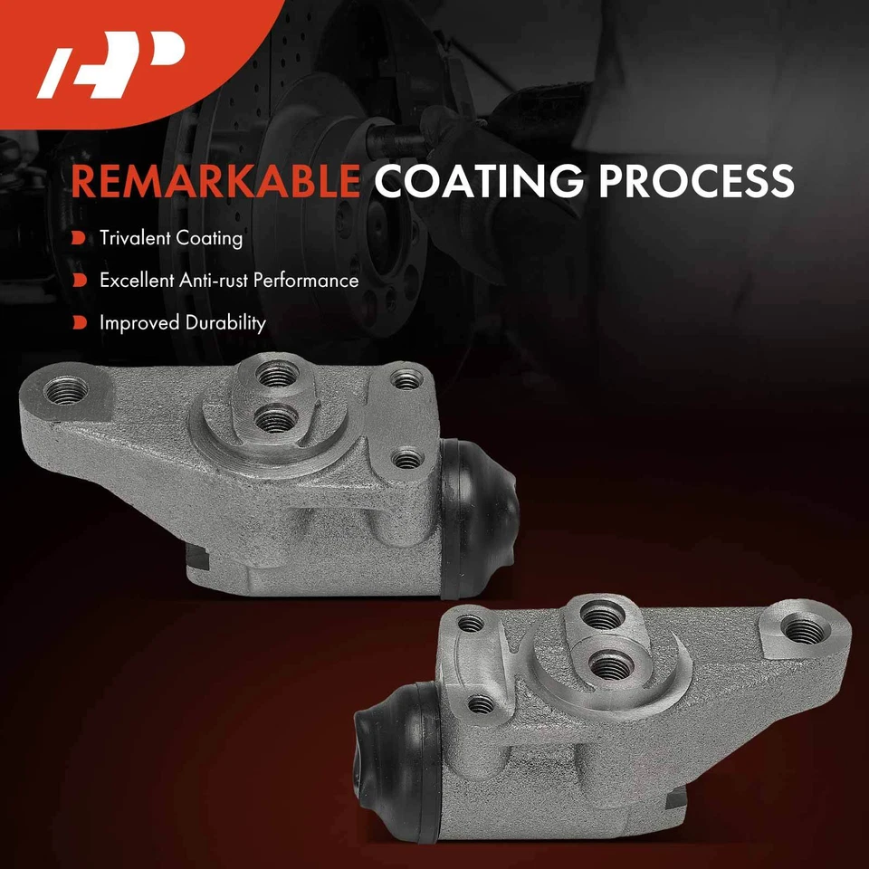 2x cilindros de rueda de freno delanteros A-Premium para Chevy B60 1980-1982 C70 GMC B6000 Foto 3 de 4