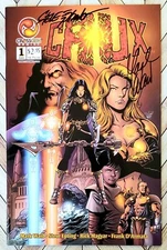 Crux #1 - FN 5.5 - 2002 - CrossGen Comics - Signed by Waid & Epting 🔥 