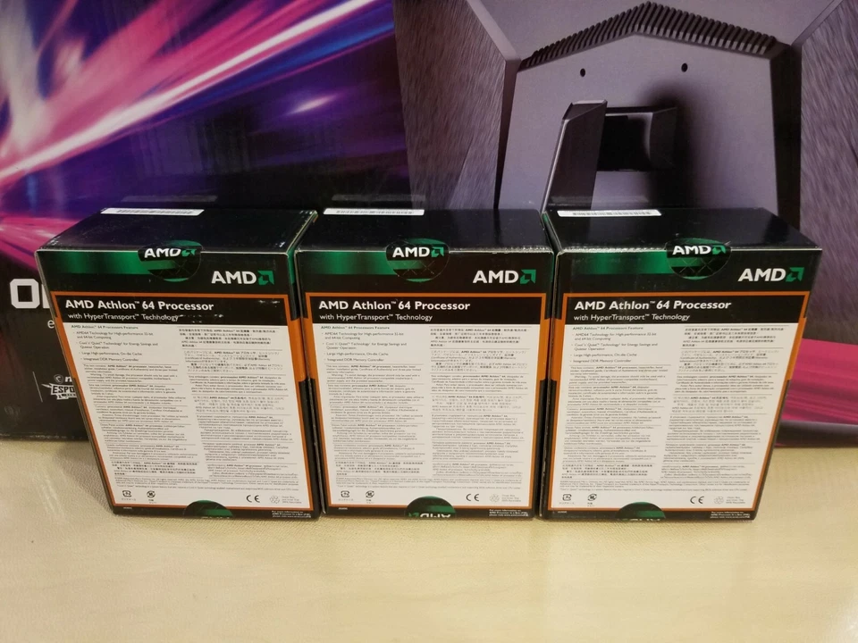 AMD Athlon 64 3000+ 1.8GHz (ADA3000DAA4BW) Processor! New, Sealed, Retail Box!  - Image 3 of 4