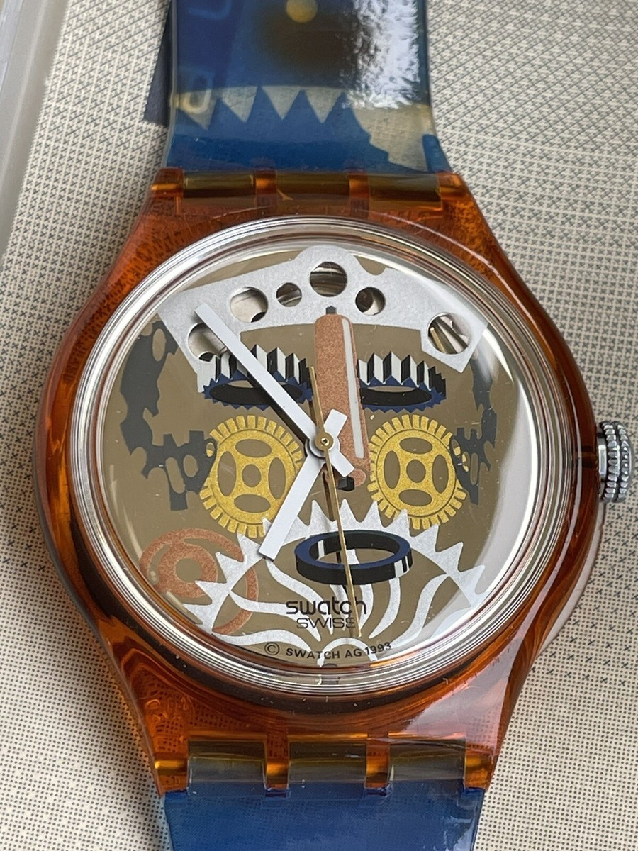 SWATCH AUTOMATIC SAO100 ARCIMBOLDO ANNO 1994.MAI INDOSSATO VINTAGE 