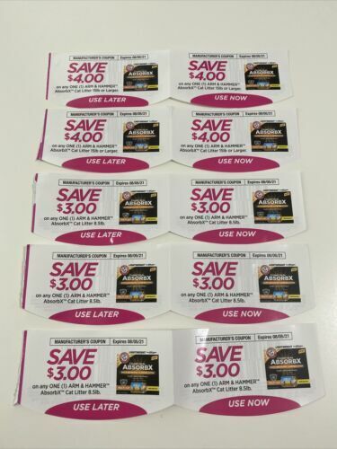 (85) Fast Food Coupons - Burger King, Subway, Arby's, Hardees, Pizza Hut