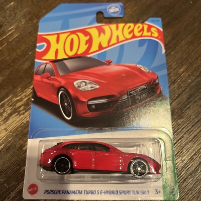 2023 Hot Wheels Porsche Panamera Turbo S E-Hybrid Sport Turismo 38/250 VHTF Red