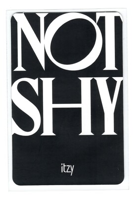 ITZY Yeji & Yuna Unit Photocard | Not Shy | eBay