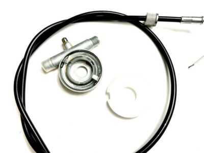 Tachoantrieb + Tachowelle Set VDO - Für 17 Zoll Felgen Mofa Moped