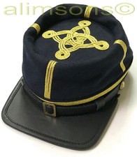 CIVIL WAR US UNION LT. COLONEL MAJOR OFFICER WOOL KEPI FORAGE CAP-ALL SIZES  