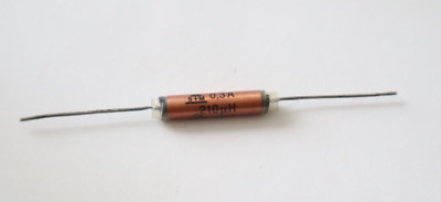 10 x Entstör-Drossel - 210 µH - 0,3 A - Axial - Typ 565-2NEU