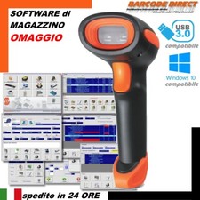 Lettore di codici a barre codice a barre Barcode Software di Magazzino OMAGGIO