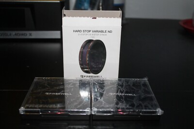 Freewell magnetic 77mm Hard Stop Variable ND Filter 2 to 5 Stop & 6 to 9