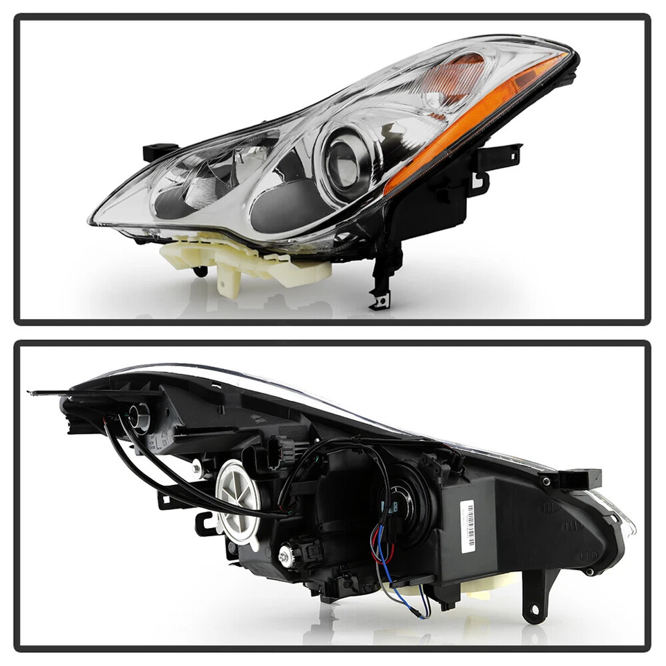 For 2008-2012 Infiniti EX35  2014-17 QX50 Halogen Headlight Left Driver Side - Image 3 of 4
