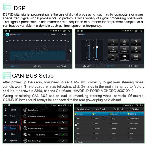 9" Android 14 For Ford S-Max 2006-2014 Car Stereo Apple CarPlay Sat Nav GPS 32GB - Picture 12 of 12