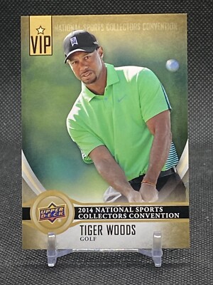 2014 Upper Deck National Convention VIP Tiger Woods #VIP3 - Qty Available!!