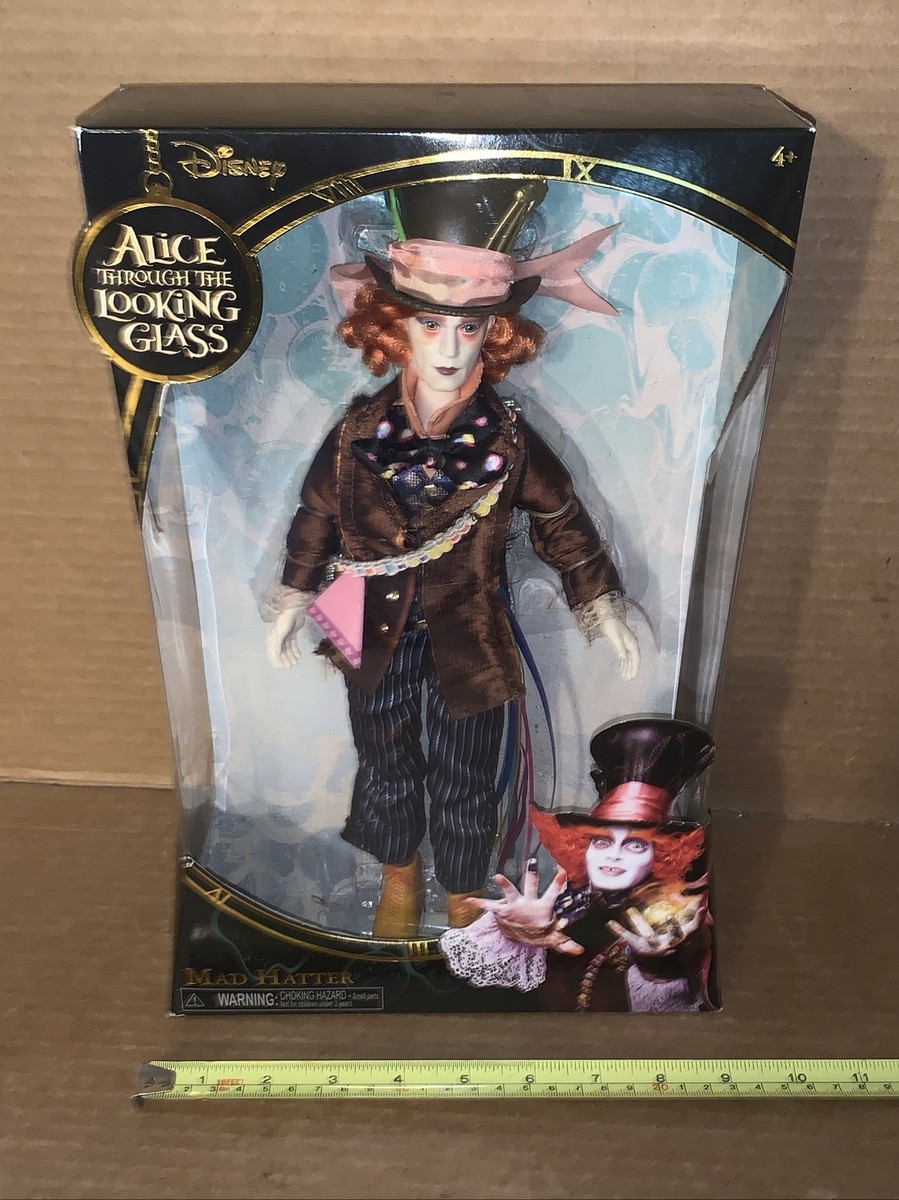 Disney's Alice Through The Looking Glass Mad Hatter Doll New In