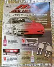 1997 MA MId America Corvette Parts & Accessories Catalog 7D FREE SHIPPING