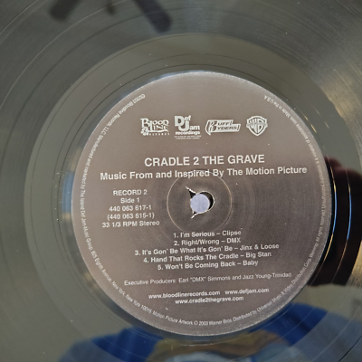 RARE UNPLAYED PROMOTIONAL CRADLE 2 THE GRAVE SOUNDTRACK VINYL