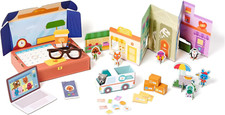 Sago Mini Big City Activity Box with Pretend Play Toys  Collectible Toy Figure