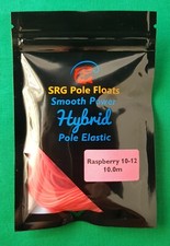 10 Metre Pack of High Quality Hybrid Pole Elastic - Raspberry 10-12 (Dia 1.8mm)