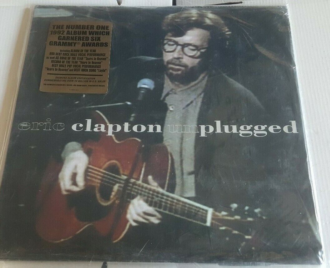 Classic 1992 Eric Clapton Tears In Heaven Song Release Promo Ad Print