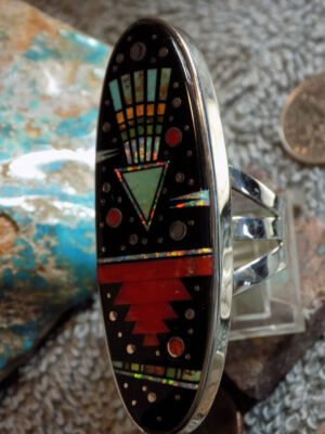 Navajo Ray Jack カラーストーン リング 21号 Navajo Ray Jack カラーストーン リング 21号 メンズ