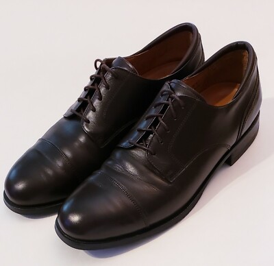 Rockport Mens Shoes M Dark Brown Leather Hydro-shield