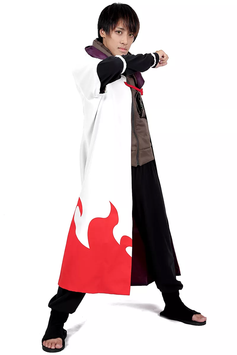 DAZCOS Adult Men's US Size Anime Red Outfit Cosplay Costume with Gloves  Christmas Costume