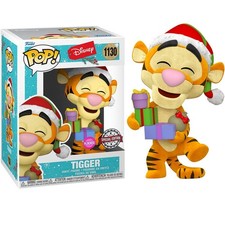 Figura Funko Pop Disney Holiday Tigger Flocked Exclusive