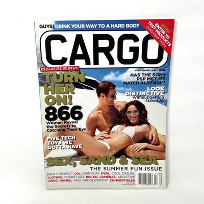 Cargo Magazine July August 2005 Sex Sand & Sea The Summer Fun Issue