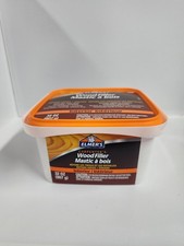 Elmer's E842L Carpenter's Wood Filler 32oz Interior Use Paintable Sandable NEW 
