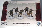 Dust Tactics: SSU Commissar Squad (Miniatures Game Expansion) Red Command New — photo 1