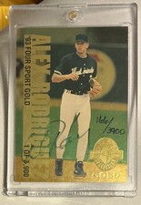 1993 Classic Four Sport Gold Alex Rodriguez RC Auto
