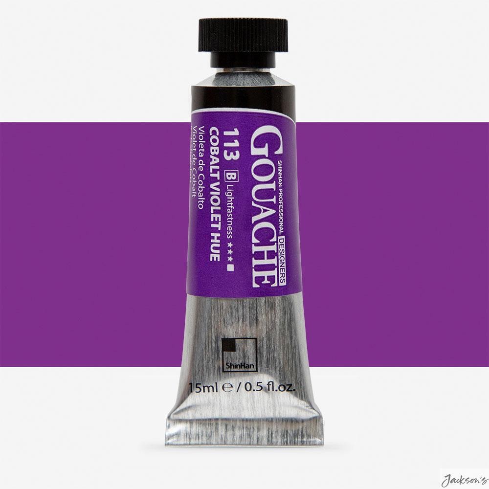 ShinHan Professional Designer Gouache Paint 15ml Cobalt Violet Hue For Artists