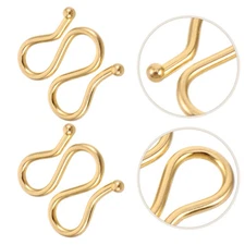 60 Pcs DIY Jewelry Necklace Connector Bracelets Connecting Buckle