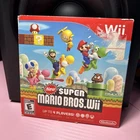 Super Mario Bros. (Nintendo Wii 2009) - Disc & Sleeve Only - Tested Working