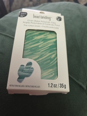 Bead Landing Oven Bake Polymer Clay Pre-Rolled 1.2oz Sheets