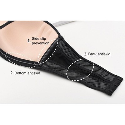 Nahtloser unsichtbarer trägerloser BH für Damen bequeme und modische Dessous