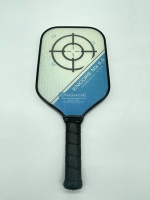 Engage Encore MX 6.0 Pickleball Paddle ControlPRO Polymer Core FiberTEK, Lt Blue