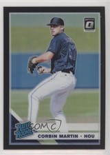 2019 Panini Donruss Optic Rated Rookies Black Prizm 4/25 Corbin Martin #94 0c6