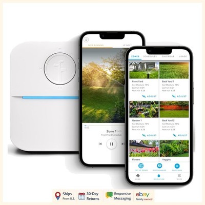 Weather-Sensitive Smart Sprinkler Controller with LED Display and Power Supply