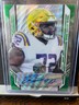Tyler Shelvin 2024 Leaf Metal Green #1/5 Auto RC Rookie Autograph Titans Packers