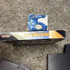 PIRATES! NES Nintendo Entertainment System Authentic Tested Complete CIB