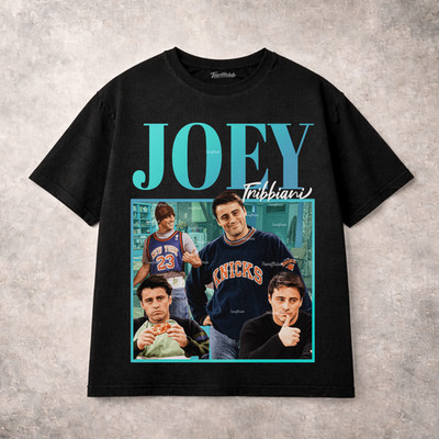 Joey Tribbiani Friends TV Show Graphic T Shirt Retro 90s Comedy Unisex Tee