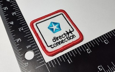 DIRECT CONNECTION PATCH IRON ON SEW HIGH QUALITY CHAMPIONSHIP RACKING PATCH UK
