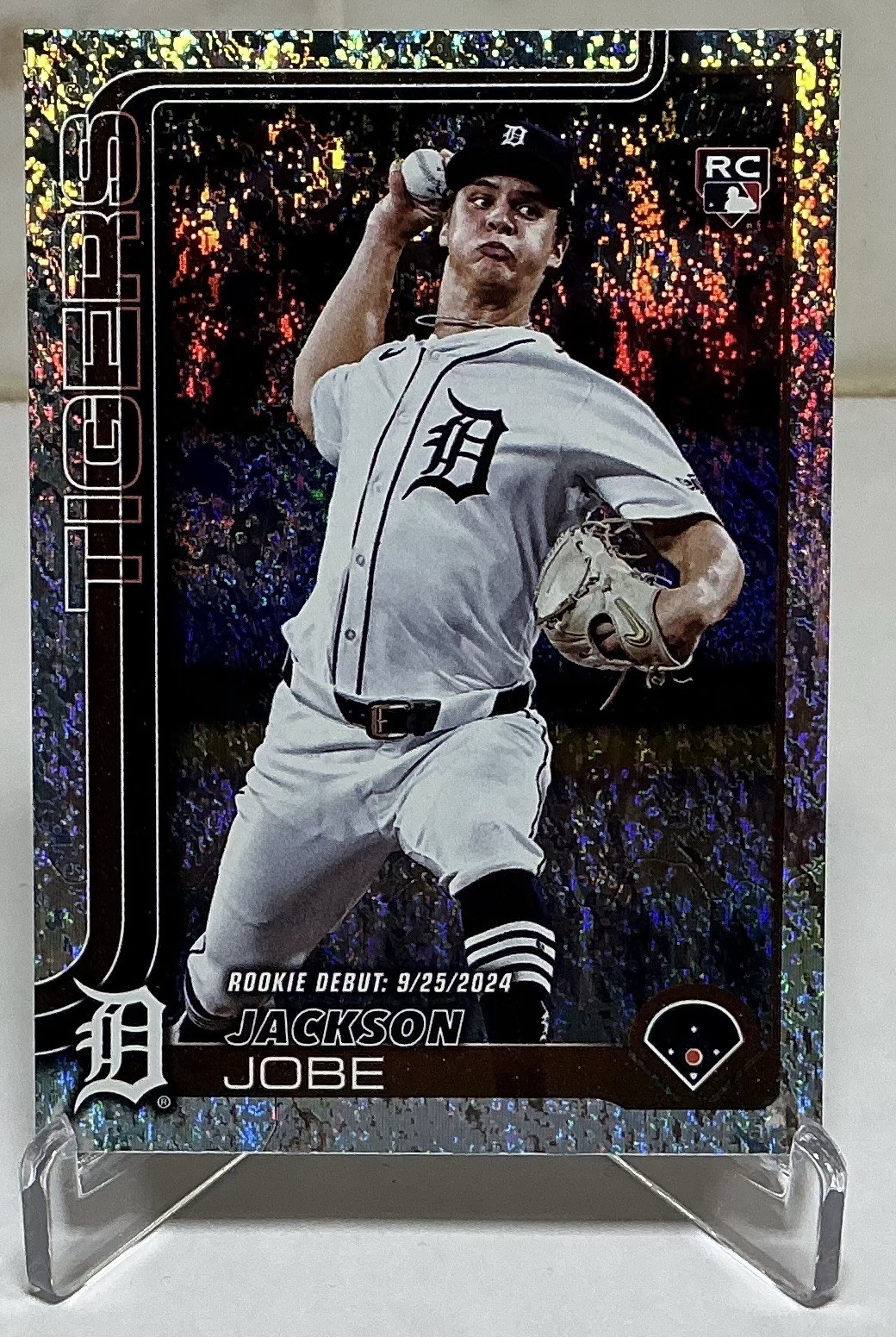 2025 Topps Update Sand Glitter Jackson Jobe RC # US193