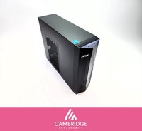 Acer Aspire XC-1710 Desktop PC 8GB RAM 256GB SSD Intel Core i3-N305 Black Good